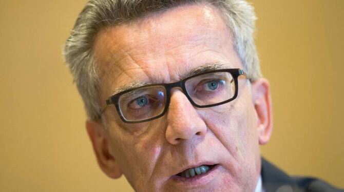 Innenminister Thomas de Maizière: Die Bundesregierung hat ein neues Konzept für die Zivilverteidigung erarbeitet. Foto: Deniz