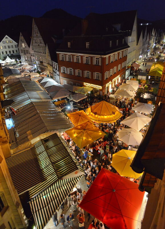 Weindorf in der Innenstadt