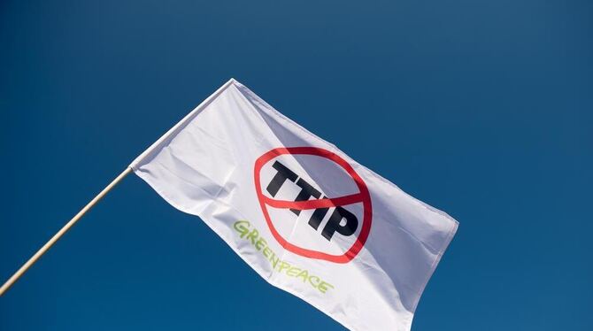 Protest gegen TTIP