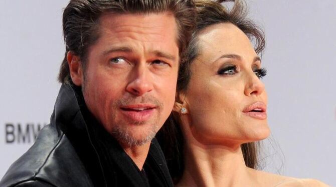 Brad Pitt und Angelina Jolie gehen zukünftig getrennte Wege. Foto: Jens Kalaene